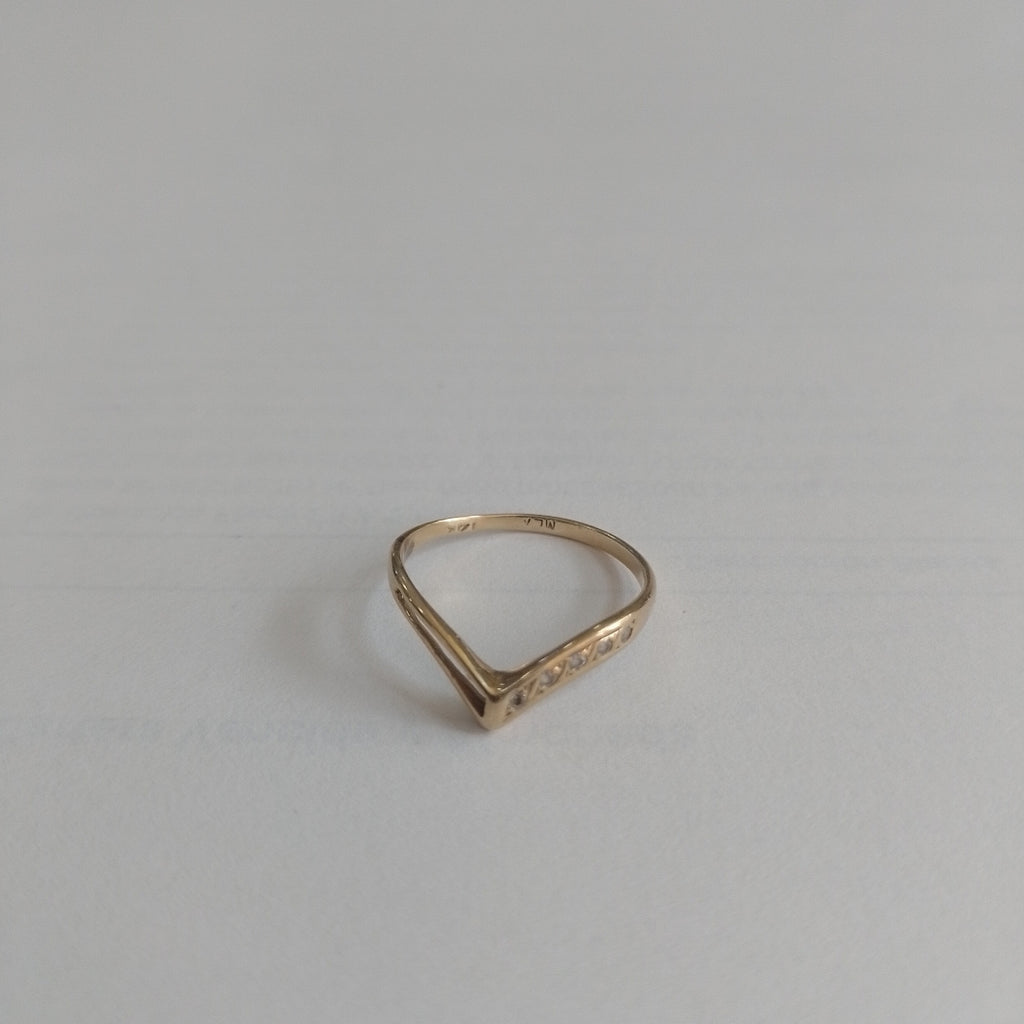 ANILLITO ORO 14 K 1.2 GRMS (SEMINUEVO)