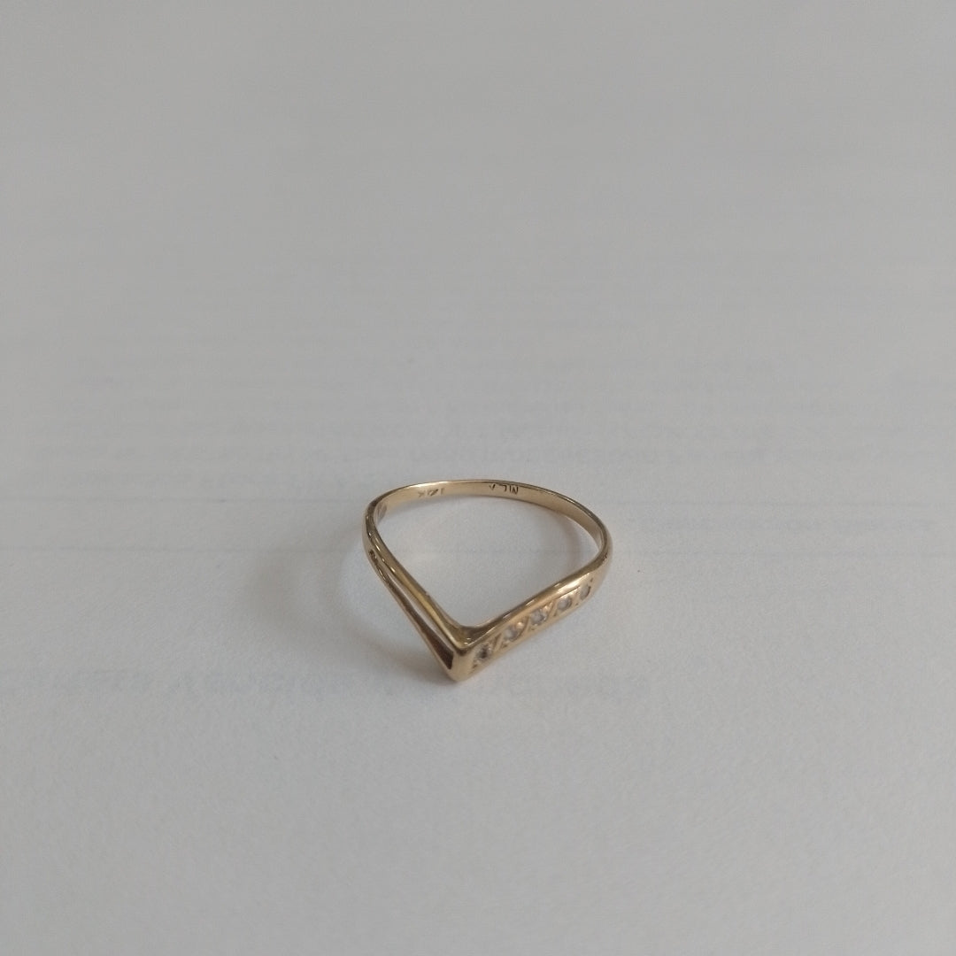 ANILLITO ORO 14 K 1.2 GRMS (SEMINUEVO)