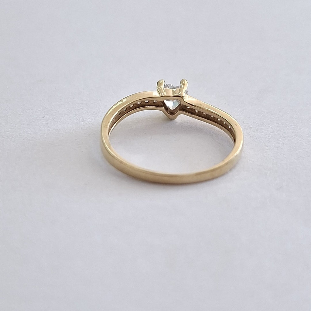 ANILLO ORO 10 K 1,20 GRMS (SEMINUEVO)