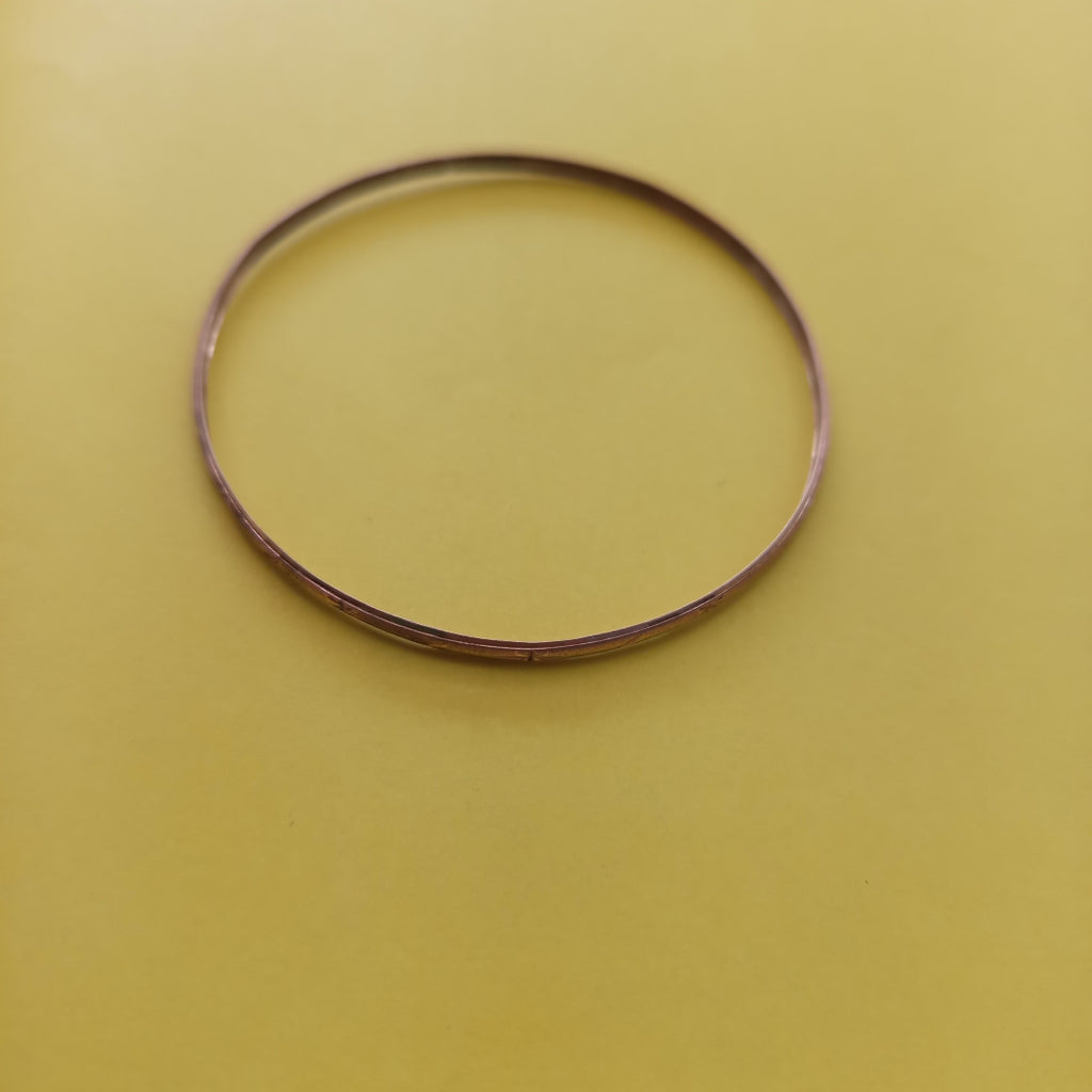 PULSERA RIGIDA ORO, ORO COMBINADO 8 K 2.8 GRMS (SEMINUEVO)
