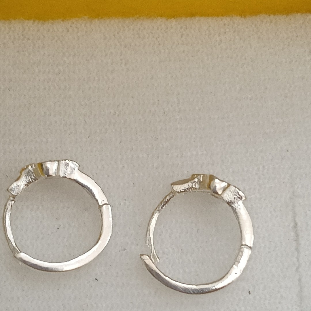 ARRACADAS C/CIRCONIAS PLATA .925 1.9 GR (NUEVO)