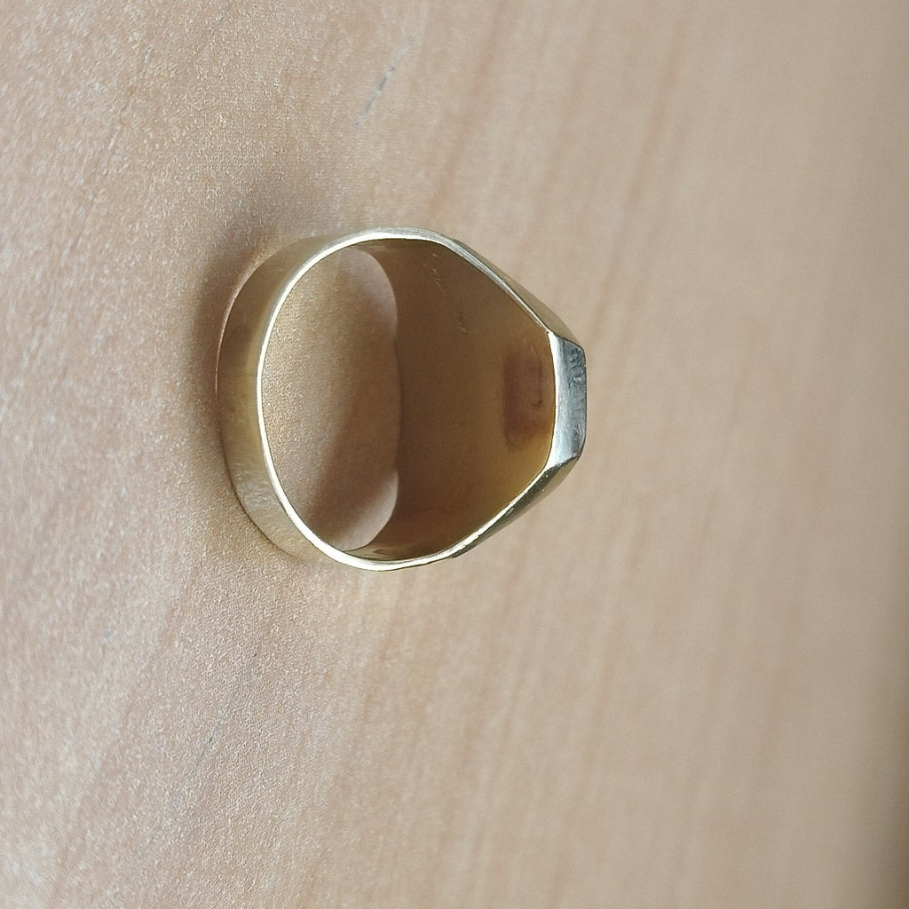 ANILLO ORO 14 K 4.3 GRMS (SEMINUEVO)