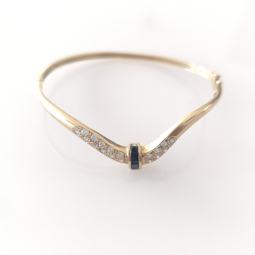 PULSERA RIGIDA ORO 10 K 8,80 GRMS (SEMINUEVO)