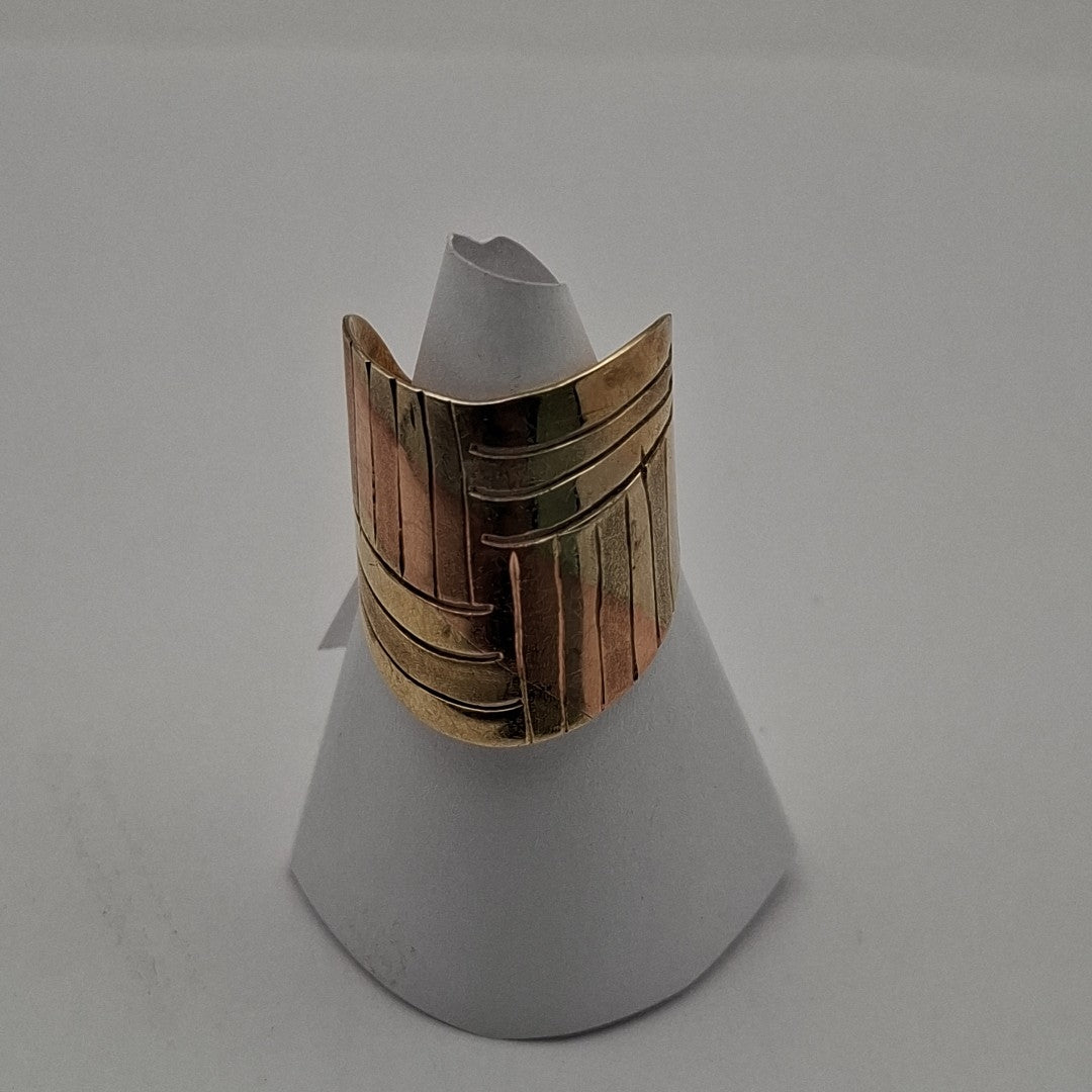 ANILLO ORO 10 K 4,60 GRMS (SEMINUEVO)