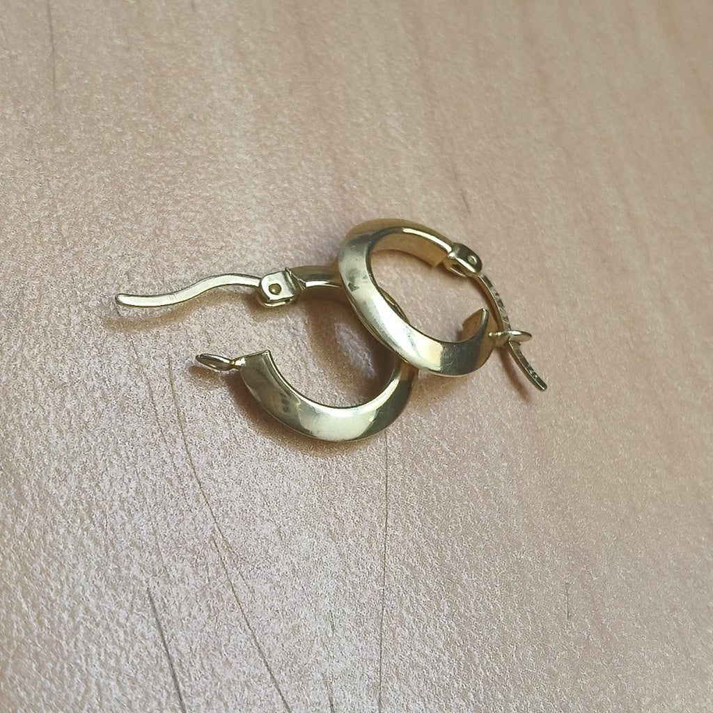 ARRACADAS PAR ORO 14 K 1.2 GRMS (SEMINUEVO)