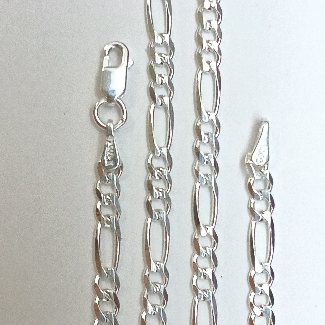 CADENA TEJIDO 3X1 PLATA .925 55 CM 7.5 GR (NUEVO)