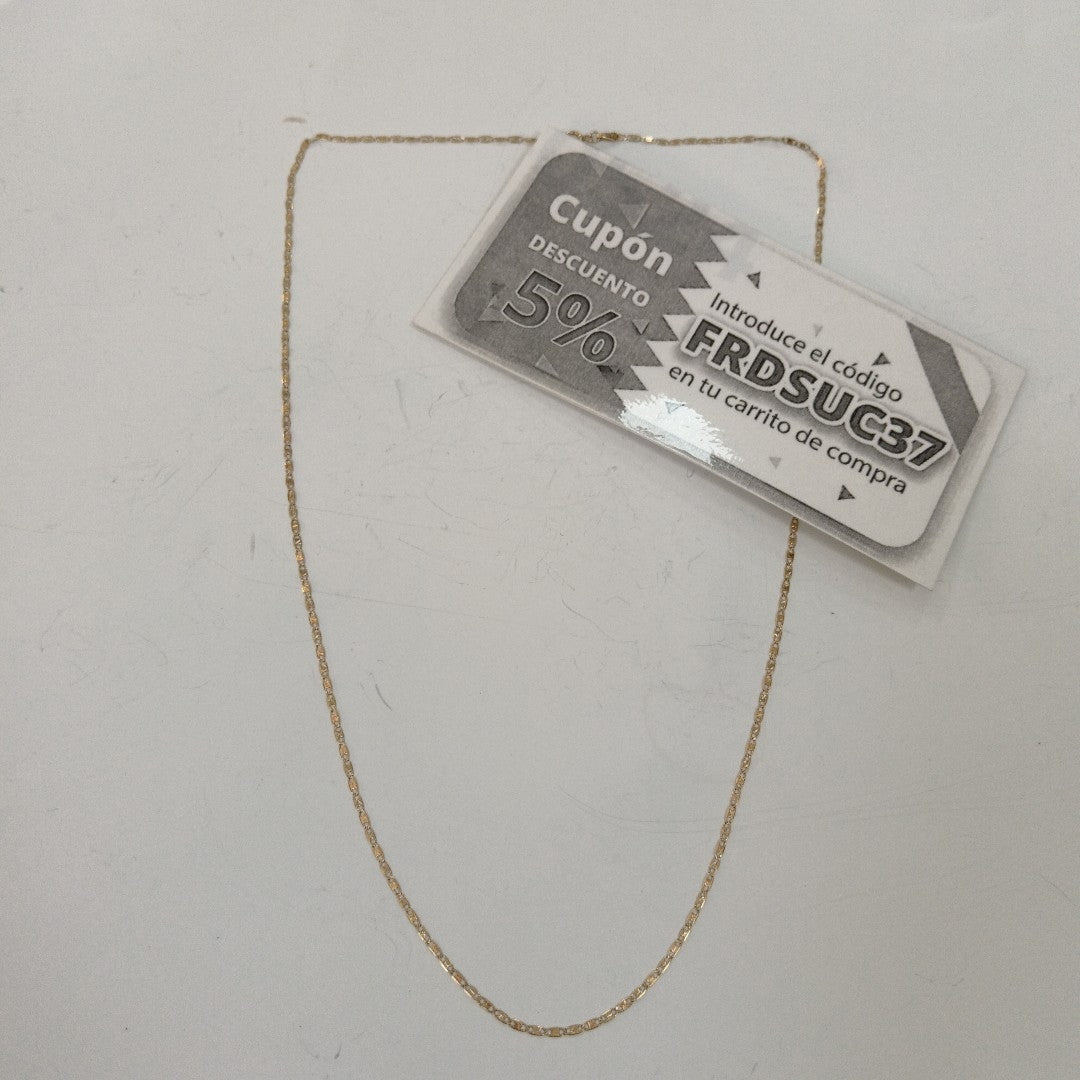 CADENA ORO 14 K 3.3 GRMS (SEMINUEVO)