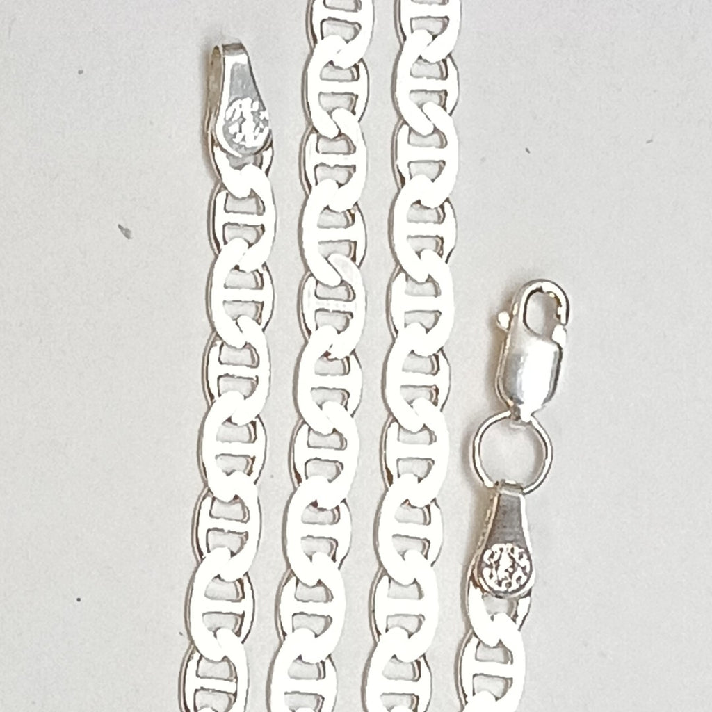 CADENA TEJIDO GUCHI PLATA .925 55 CM 12.4 GR (NUEVO)