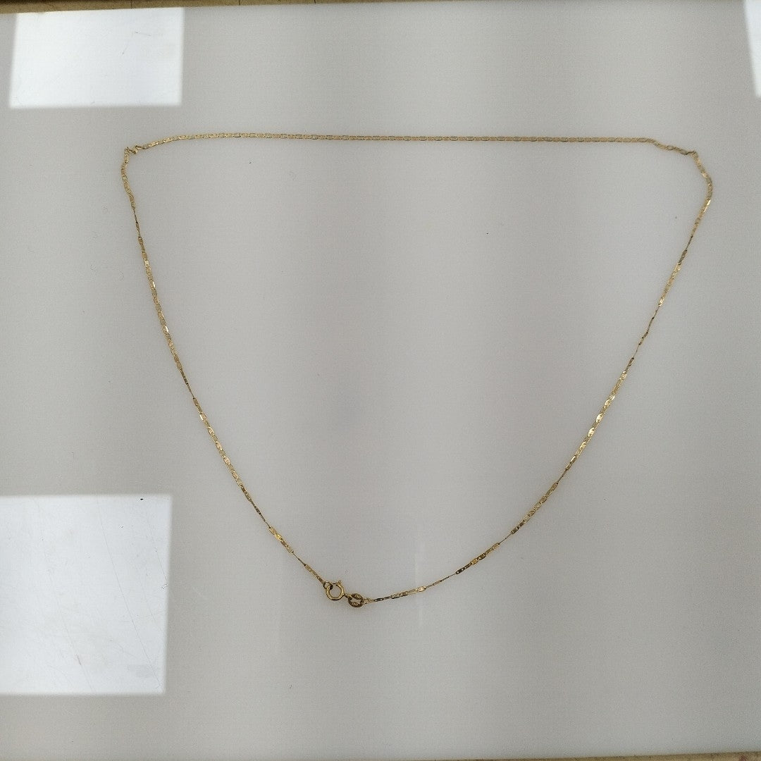 CADENA ORO, ORO COMBINADO 10 K 2 GRMS (SEMINUEVO)