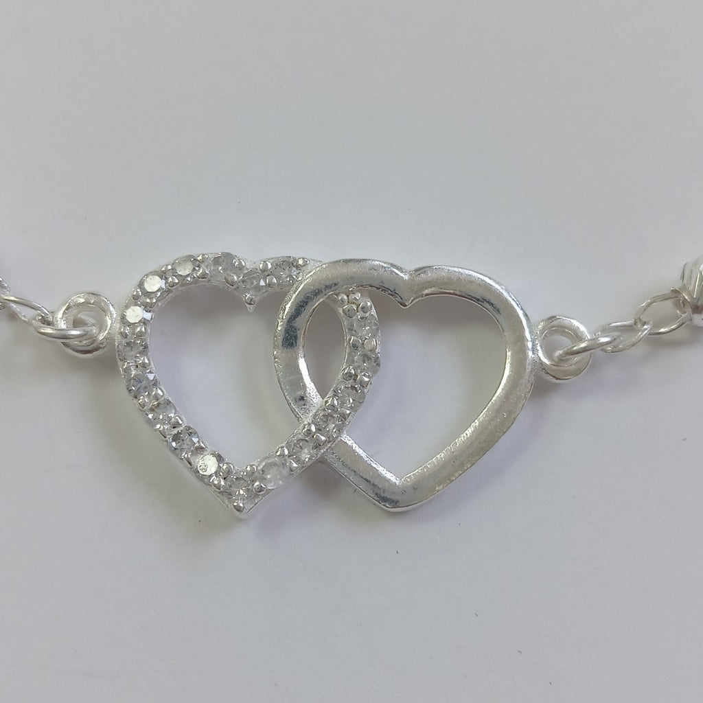 PULSERA TEJIDO TEJIDO ESPECIAL PLATA .925 18 CM 3.9 GR (NUEVO)