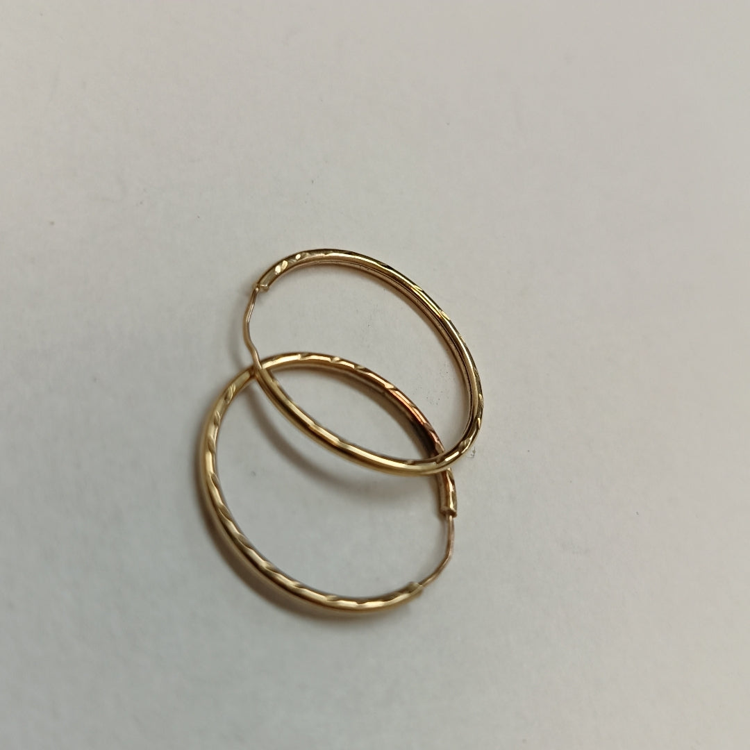 ARRACADAS PAR ORO 10 K 0.8 GRMS (SEMINUEVO)