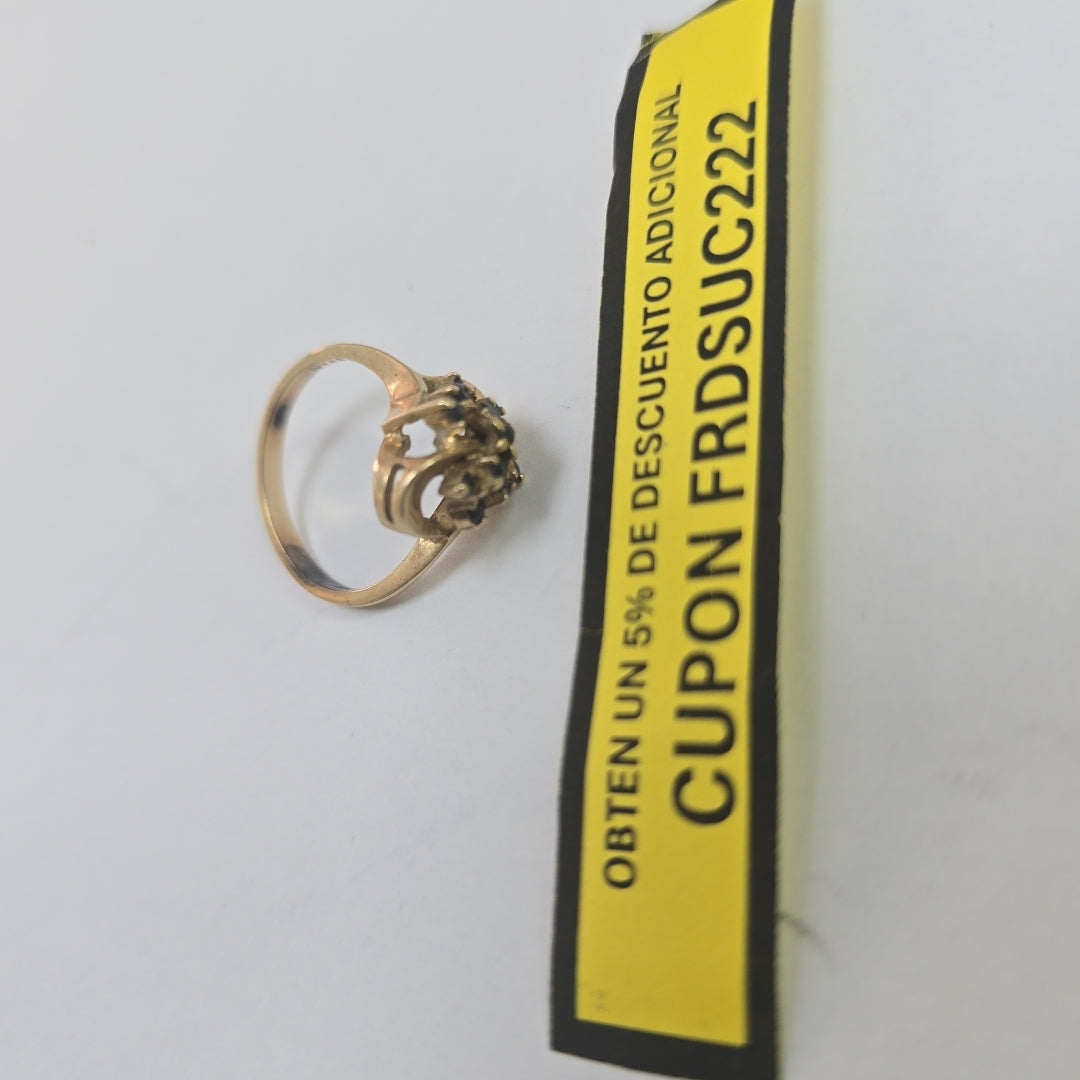 ANILLO ORO 14 K 3,40 GRMS (SEMINUEVO)
