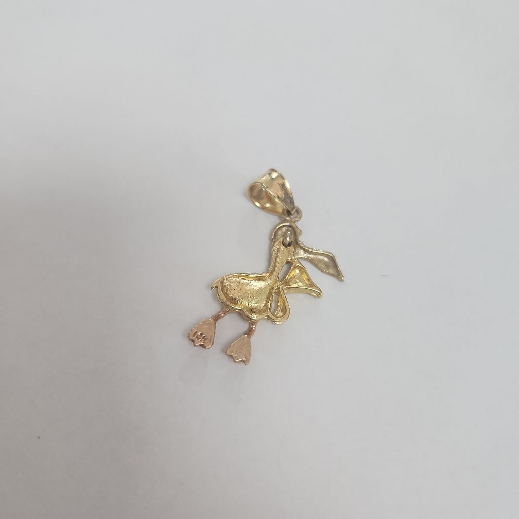 DIJE ORO, ORO COMBINADO 14 K 2.4 GRMS (SEMINUEVO)