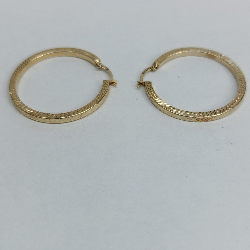 ARRACADAS PAR ORO 14 K 2.7 GRMS (SEMINUEVO)