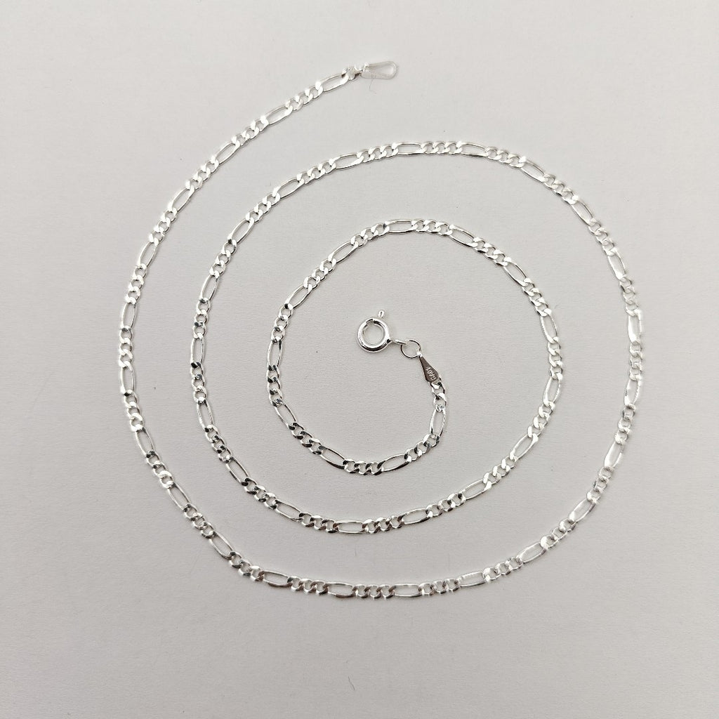CADENA TEJIDO 3X1 PLATA .925 55 CM 4.4 GR (NUEVO)