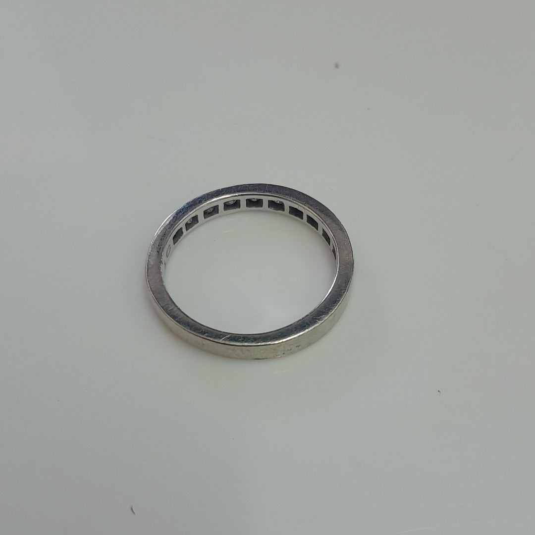 ARGOLLA ORO BLANCO 14 K 2.6 GRMS (SEMINUEVO)