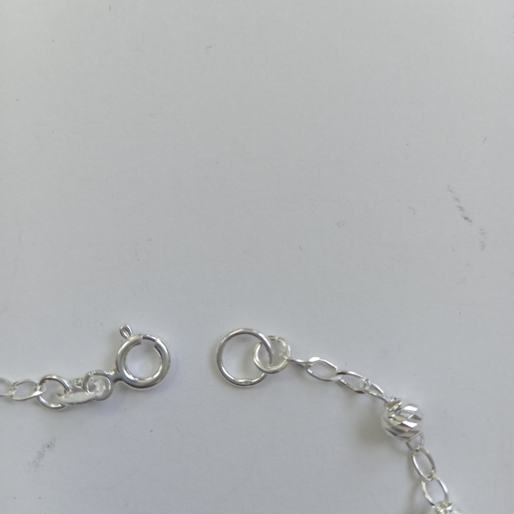 PULSERA TEJIDO ESPECIAL PLATA .925 18 CM 2.9 GR (NUEVO)