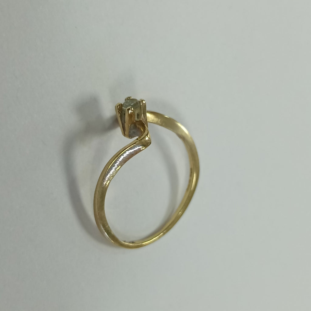 ANILLO ORO 10 K 1,30 GRMS (SEMINUEVO)
