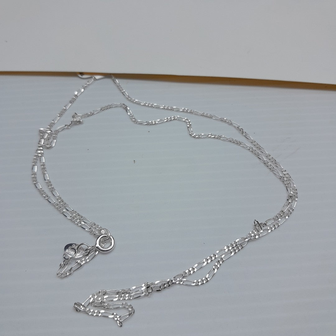 CADENA TEJIDO 3X1 PLATA .925 55 CM 2.3 GR (NUEVO)