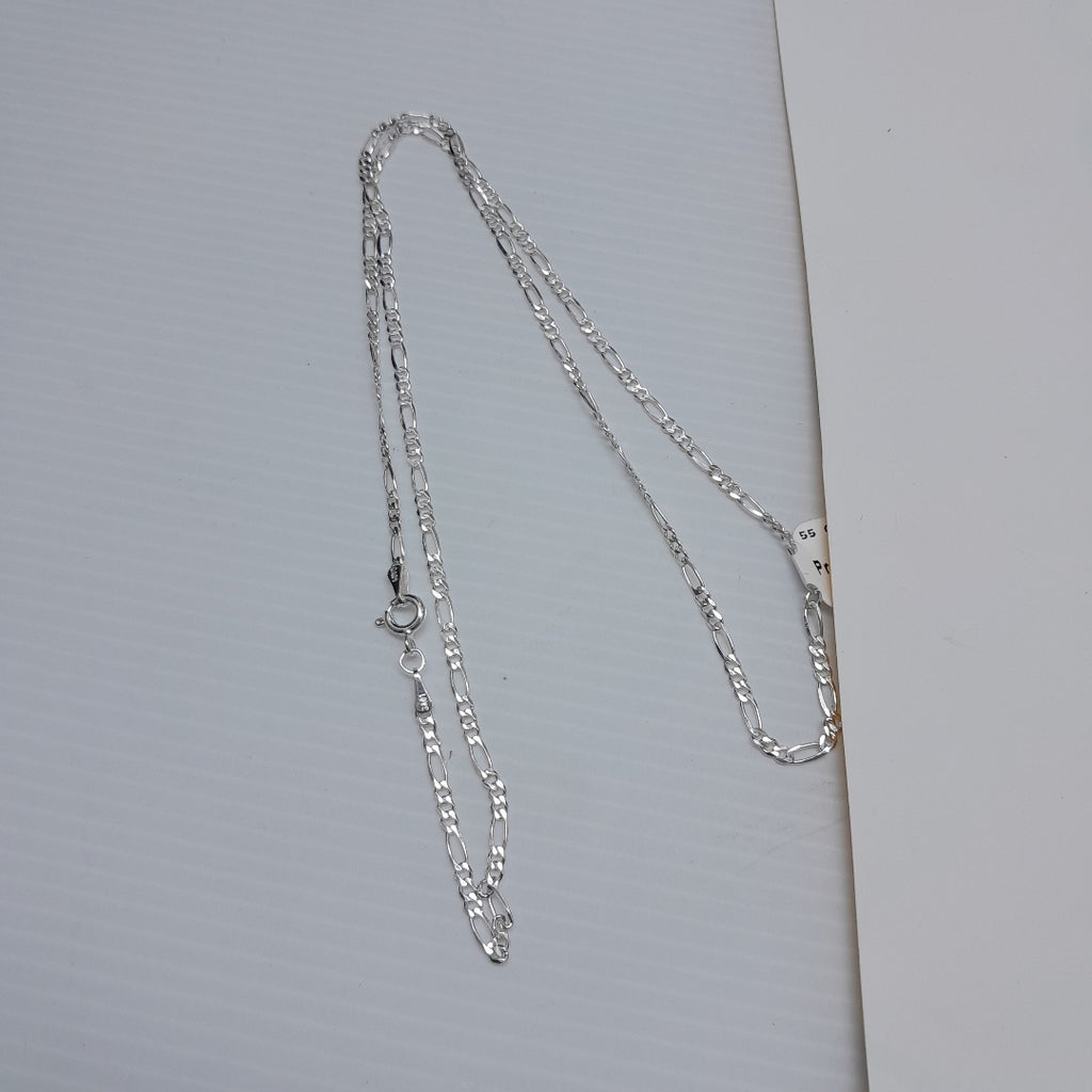 CADENA TEJIDO 3X1 PLATA .925 55 CM 4.1 GR (NUEVO)