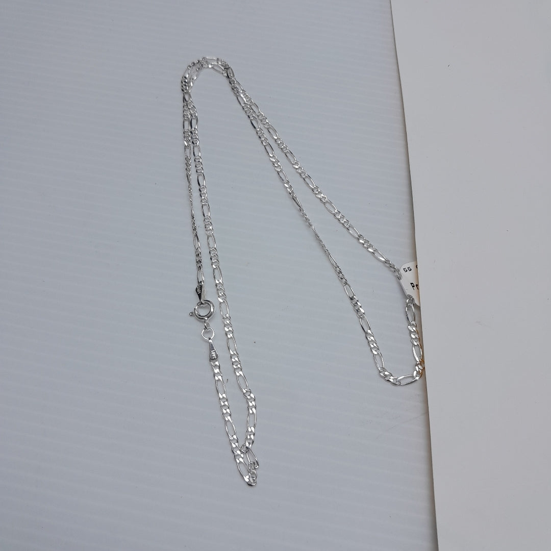 CADENA TEJIDO 3X1 PLATA .925 55 CM 4.1 GR (NUEVO)