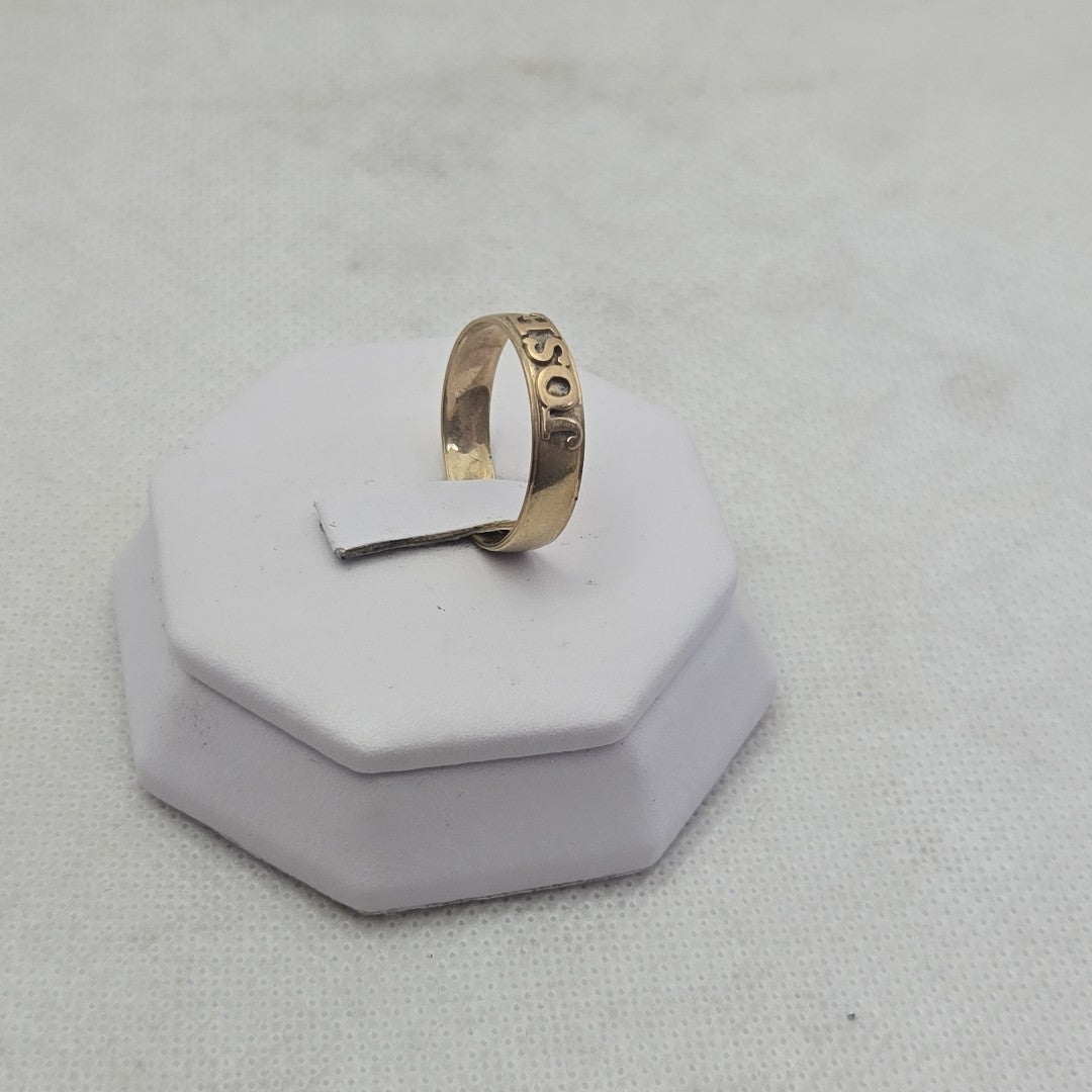 ARGOLLA ORO 10 K 2.4 GRMS (SEMINUEVO)