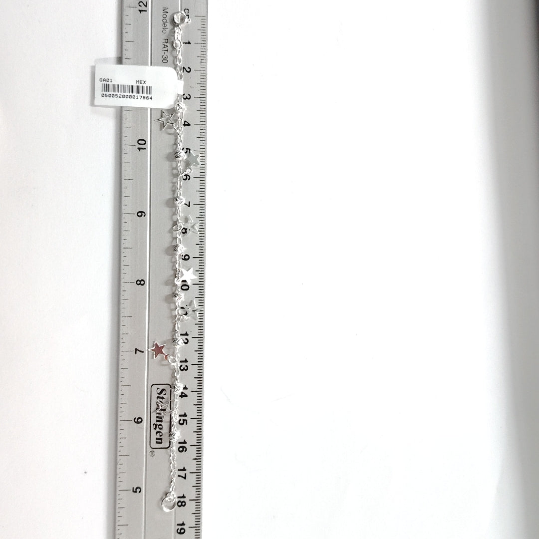 PULSERA TEJIDO ESPECIAL PLATA .925 18 CM 3.1 GR (NUEVO)