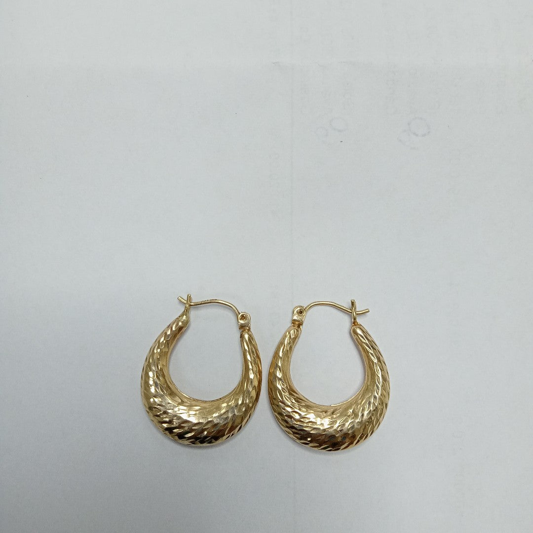 ARRACADAS PAR ORO 10 K 1,90 GRMS (SEMINUEVO)