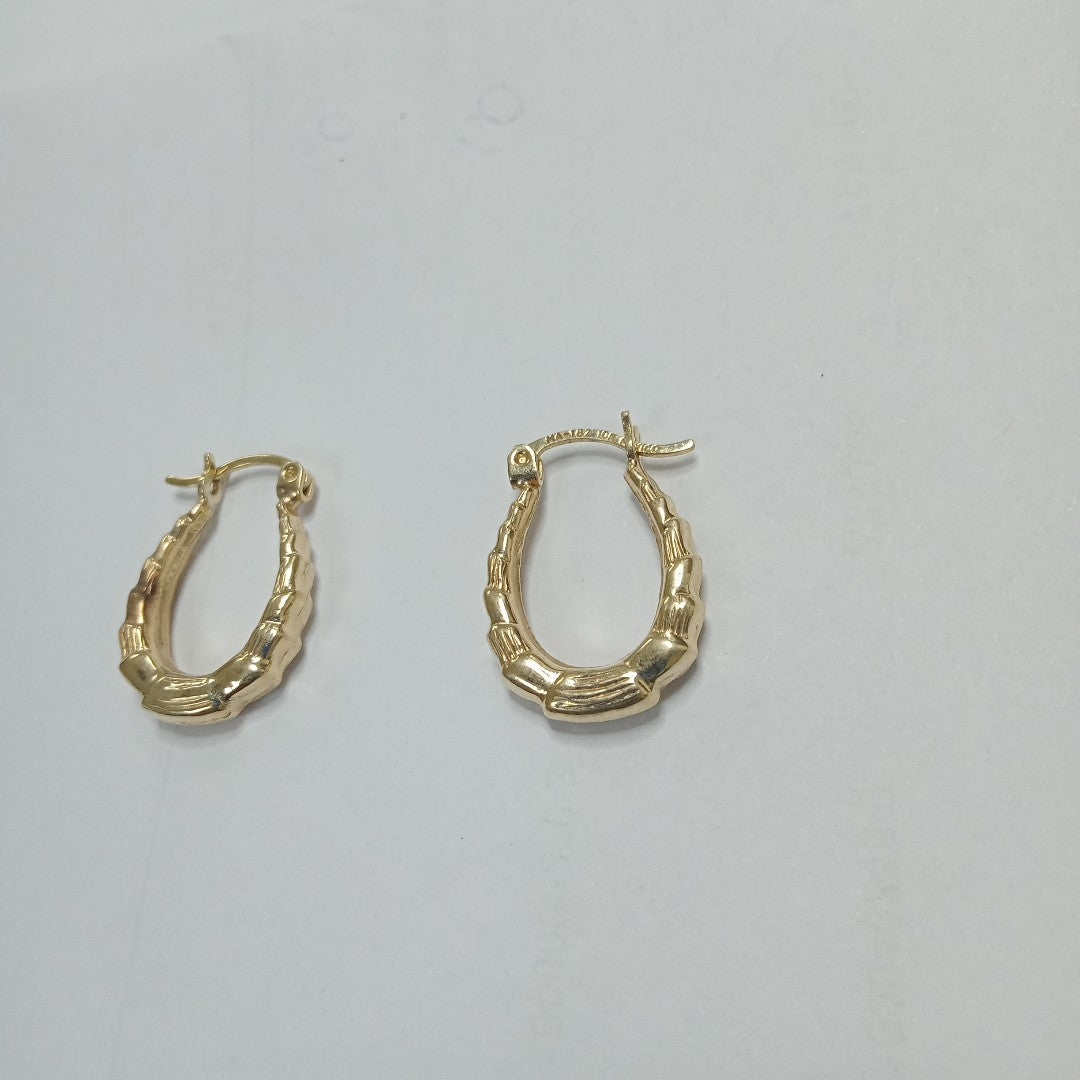 ARRACADAS PAR ORO 10 K 1,90 GRMS (SEMINUEVO)
