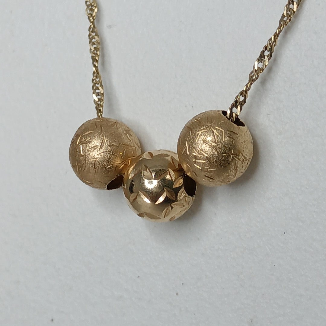 CADENA ORO 14 K 3,60 GRMS (SEMINUEVO)