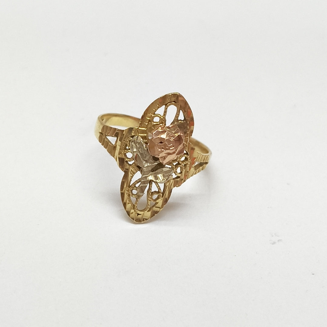 ANILLITO ORO,ORO COMBINADO 14 K 3,00 GRMS (SEMINUEVO)