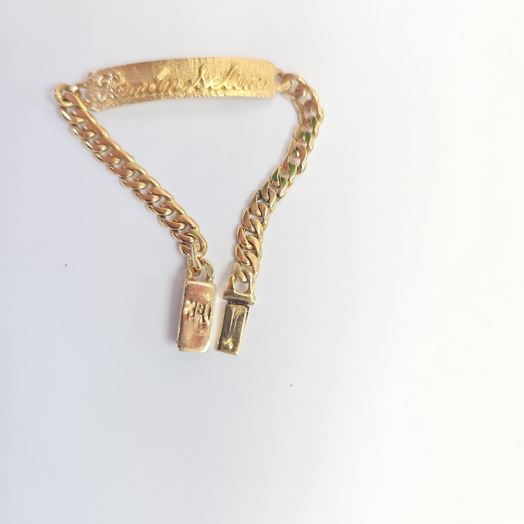 ESCLAVA ORO 18 K 8.8 GRMS (SEMINUEVO)