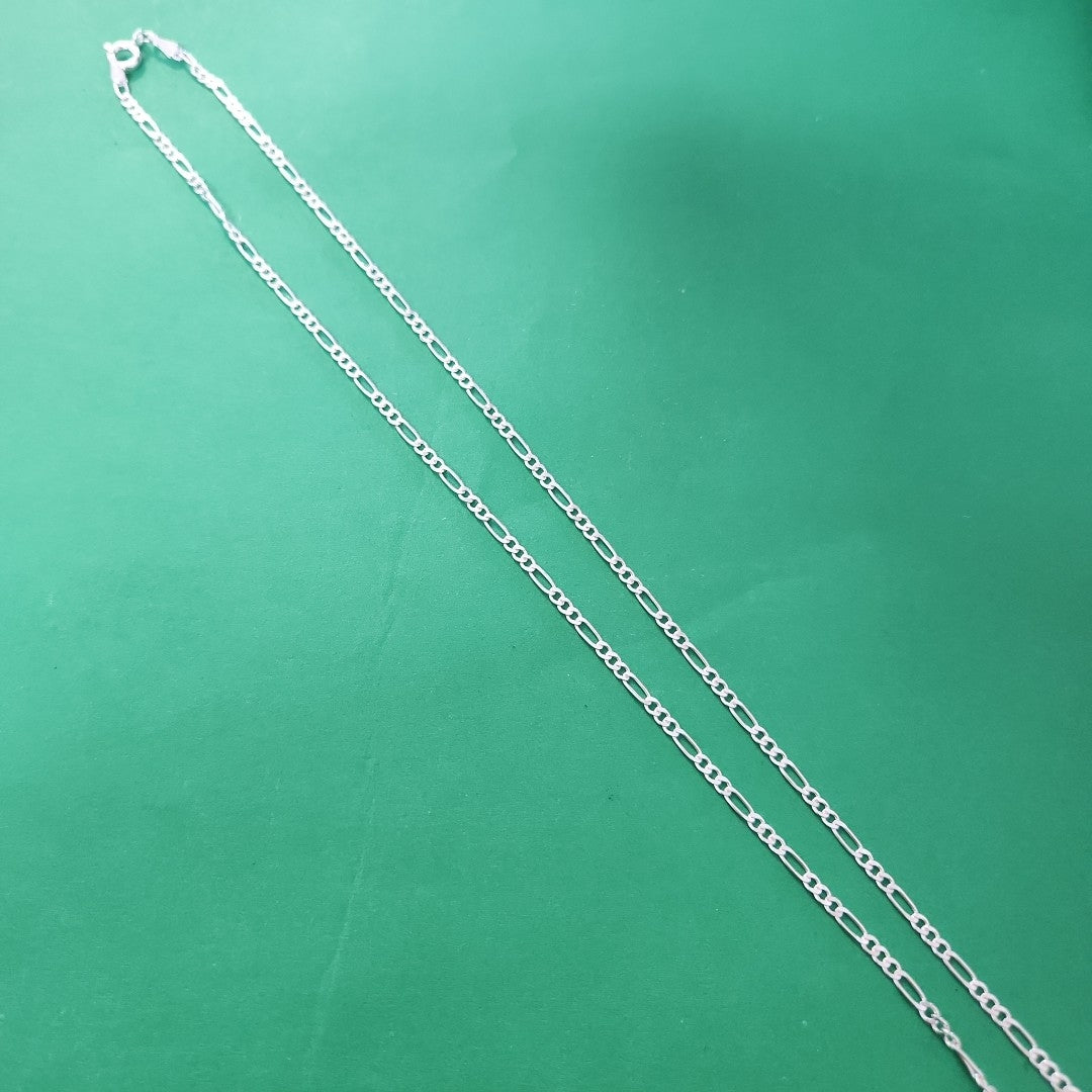 CADENA TEJIDO 3X1 PLATA .925 55 CM 4.5 GR (NUEVO)