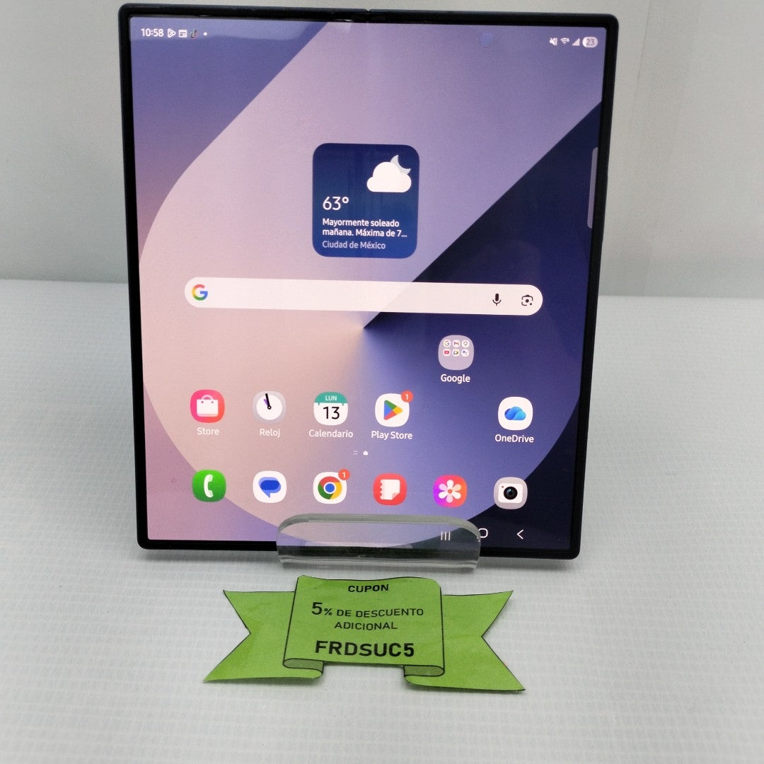 CELULAR SAMSUNG GALAXY Z FOLD6 SM-F956U1 (2024) 256 GB 12 GB RAM (SEMINUEVO)