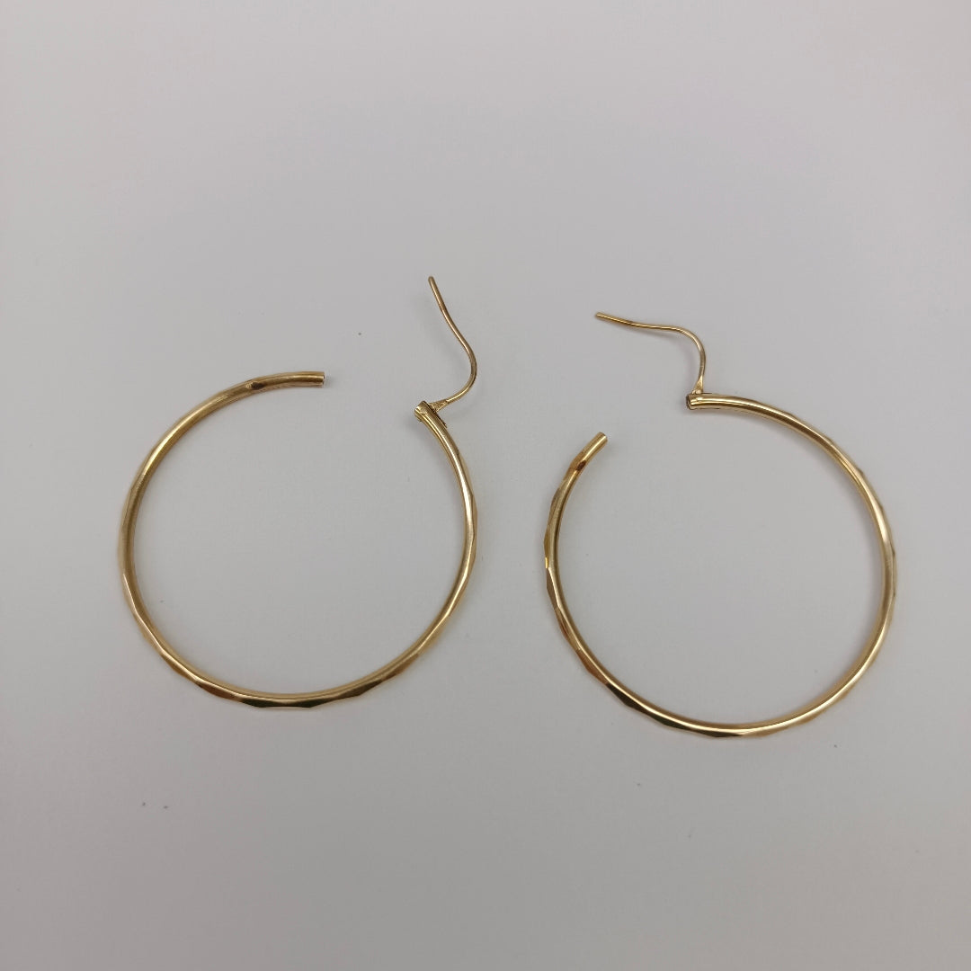 ARRACADAS PAR ORO 14 K 2.4 GRMS (SEMINUEVO)