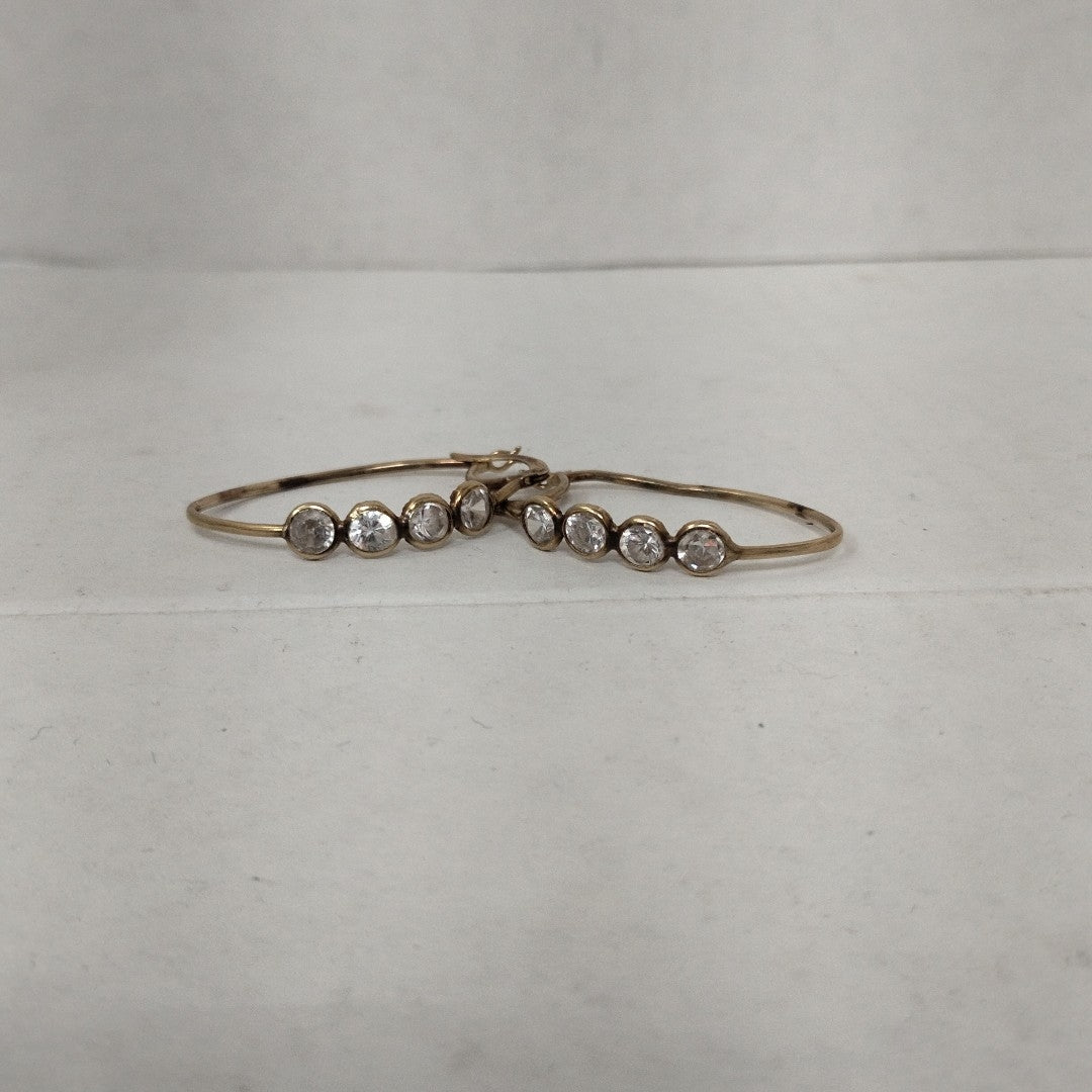 ARRACADAS PAR ORO 10 K 3,80 GRMS (SEMINUEVO)