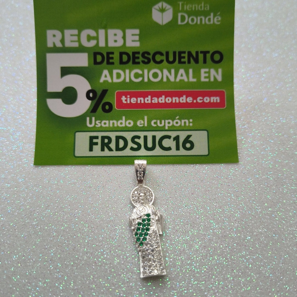 DIJE SAN JUDAS PLATA .925 4.8 GR (NUEVO)