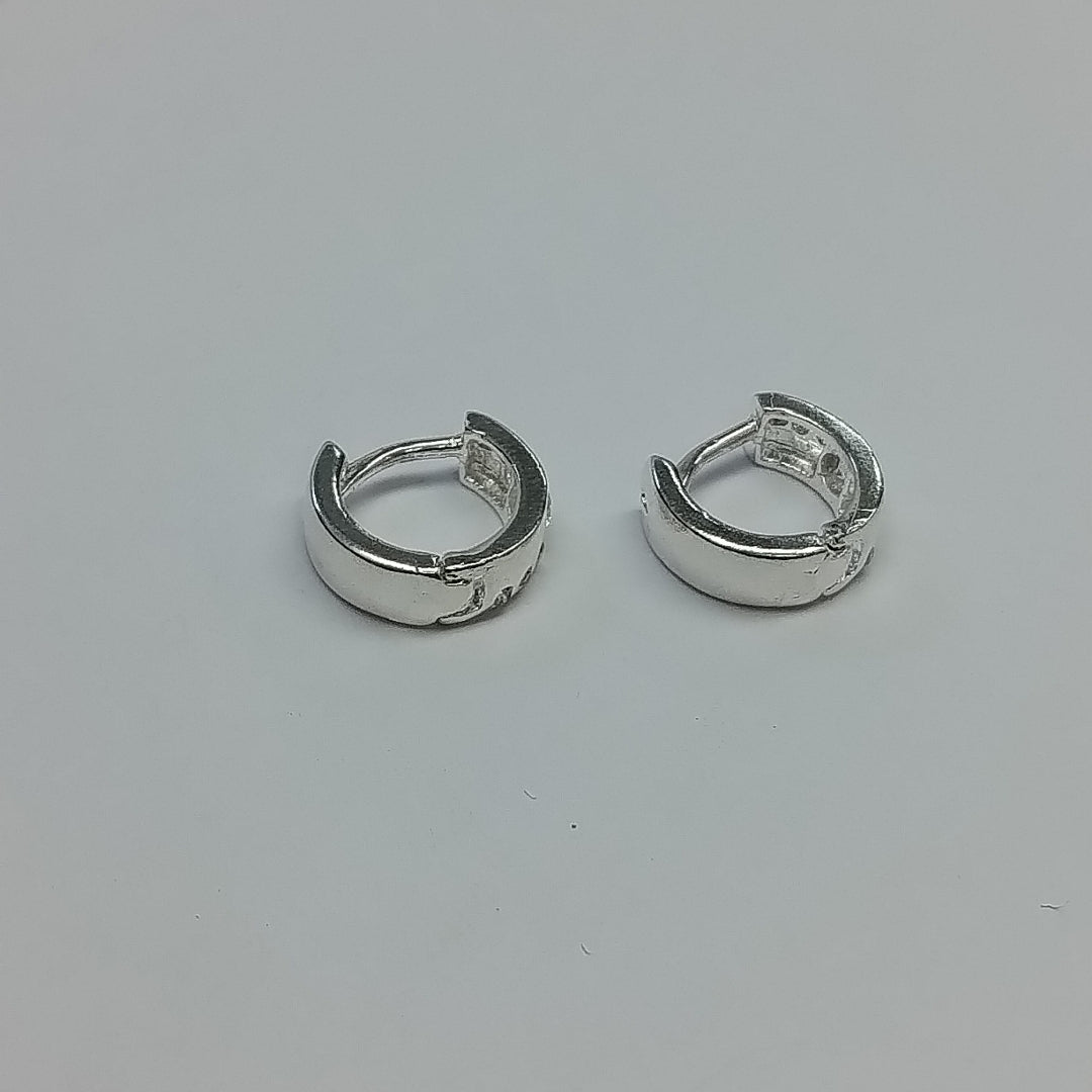 ARRACADAS C/CIRCONIAS PLATA .925 2.5 GR (NUEVO)
