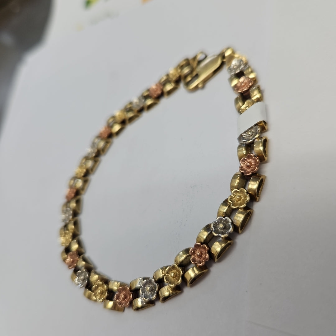 PULSERA ORO 14 K 13.7 GRMS (SEMINUEVO)