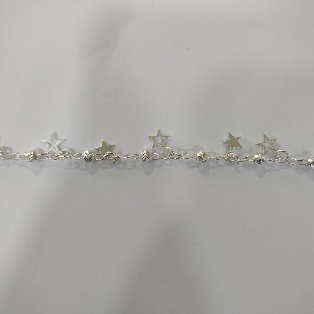 PULSERA TEJIDO ESPECIAL PLATA .925 18 CM 3.1 GR (NUEVO)