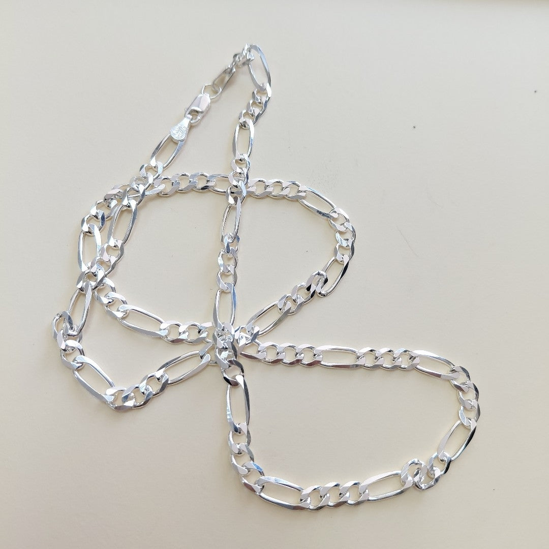 CADENA TEJIDO 3X1 PLATA .925 55 CM 15.5 GR (NUEVO)