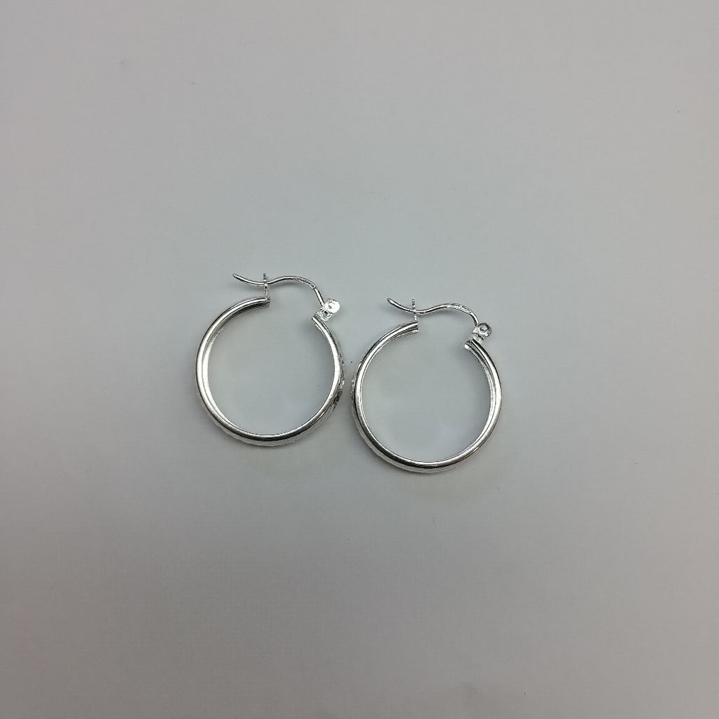 PAR ARRACADAS LABRADAS PLATA .925 2.4 GR (NUEVO)