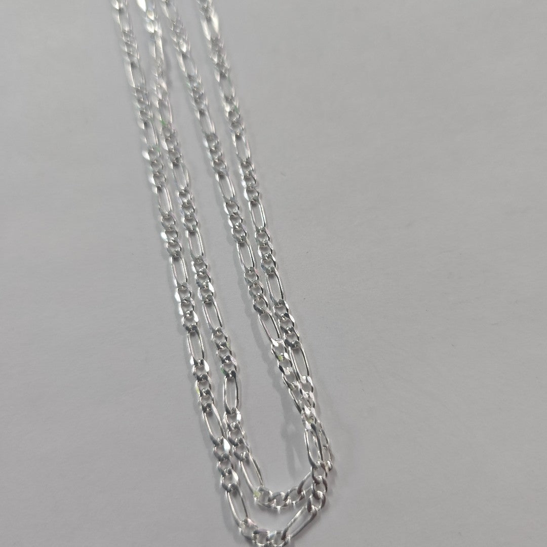 CADENA TEJIDO 3X1 PLATA .925 55 CM 4.2 GR (NUEVO)