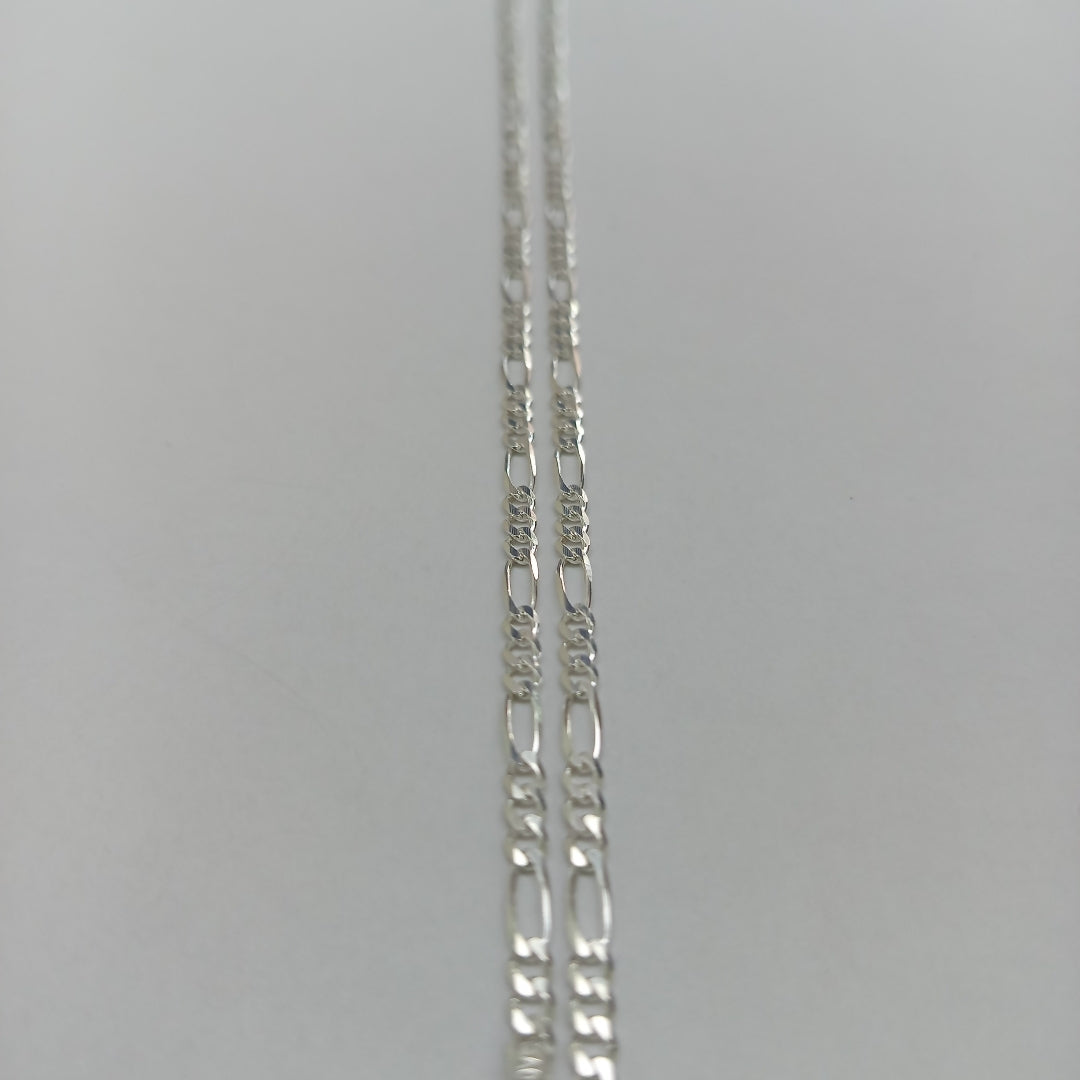 CADENA TEJIDO 3X1 PLATA .925 55 CM 7.5 GR (NUEVO)