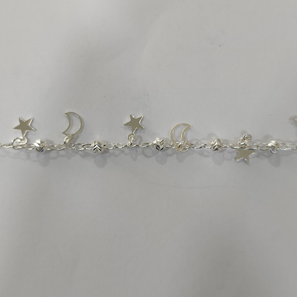 PULSERA TEJIDO TEJIDO ESPECIAL PLATA .925 18 CM 3.1 GR (NUEVO)