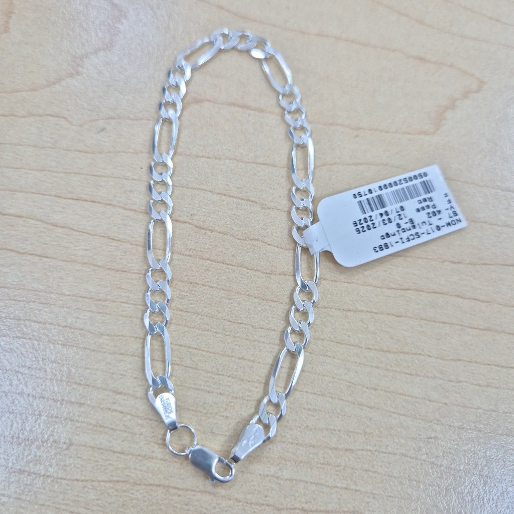 PULSERA TEJIDO 3X1 PLATA .925 18 CM 5.6 GR (NUEVO)