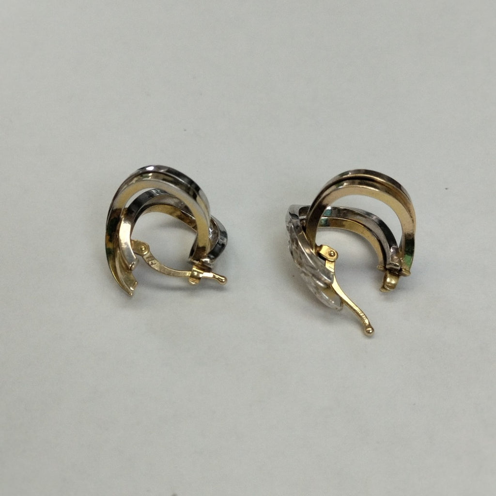 ARRACADAS PAR ORO 14 K 3.2 GRMS (SEMINUEVO)