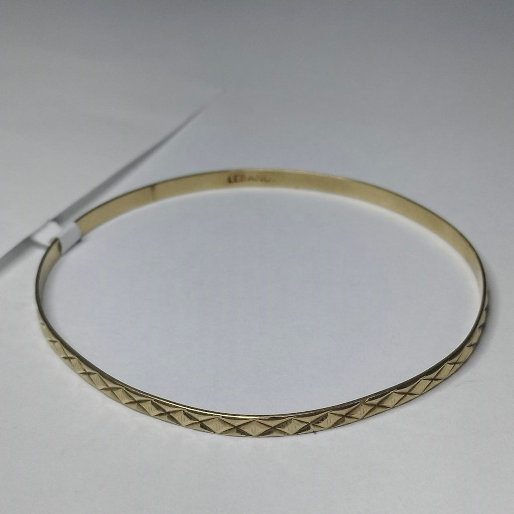 PULSERA RIGIDA ORO 14 K 5.7 GRMS (SEMINUEVO)