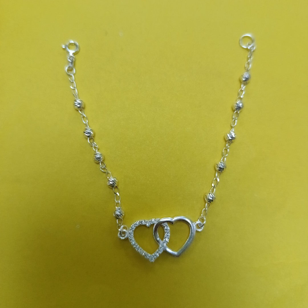 PULSERA TEJIDO TEJIDO ESPECIAL PLATA .925 18 CM 4 GR (NUEVO)