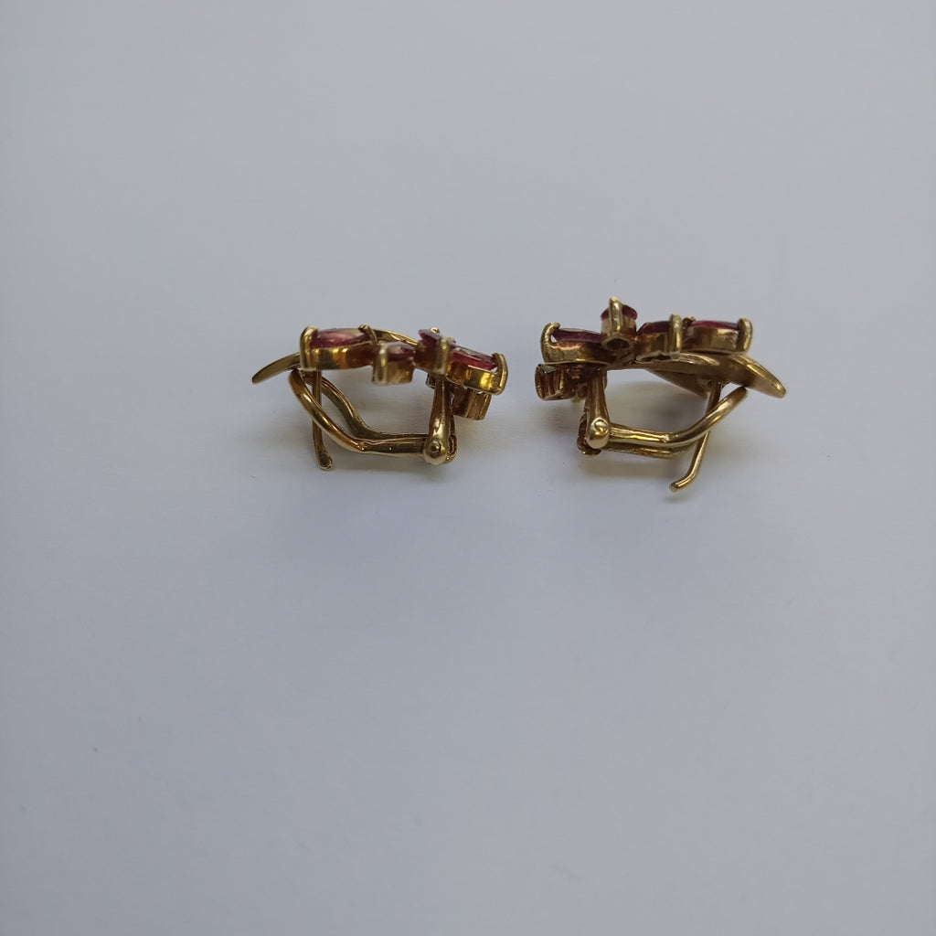 ARETES PAR ORO 14 K 6,60 GRMS (SEMINUEVO)